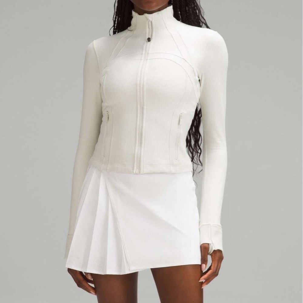 NWT Lululemon Define Cropped Jacket in Ribbed Nulu | Size 6